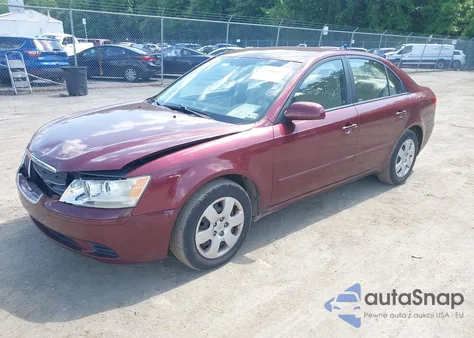 2010 Hyundai Sonata Gls из США, поврежденный, VIN 5NPET4AC5AH586194